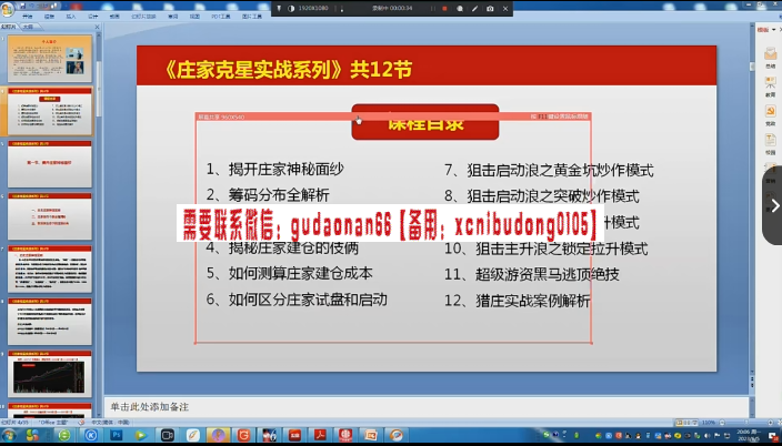 交易玫瑰班长N字时间周期大结构资金管理课程(图6) 老马点金2023年《庄家克星实战系列》共12节
